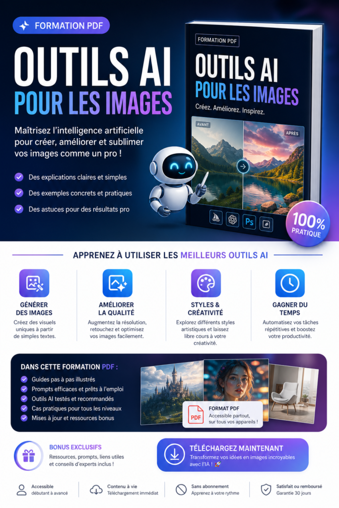 Formation outils IA images