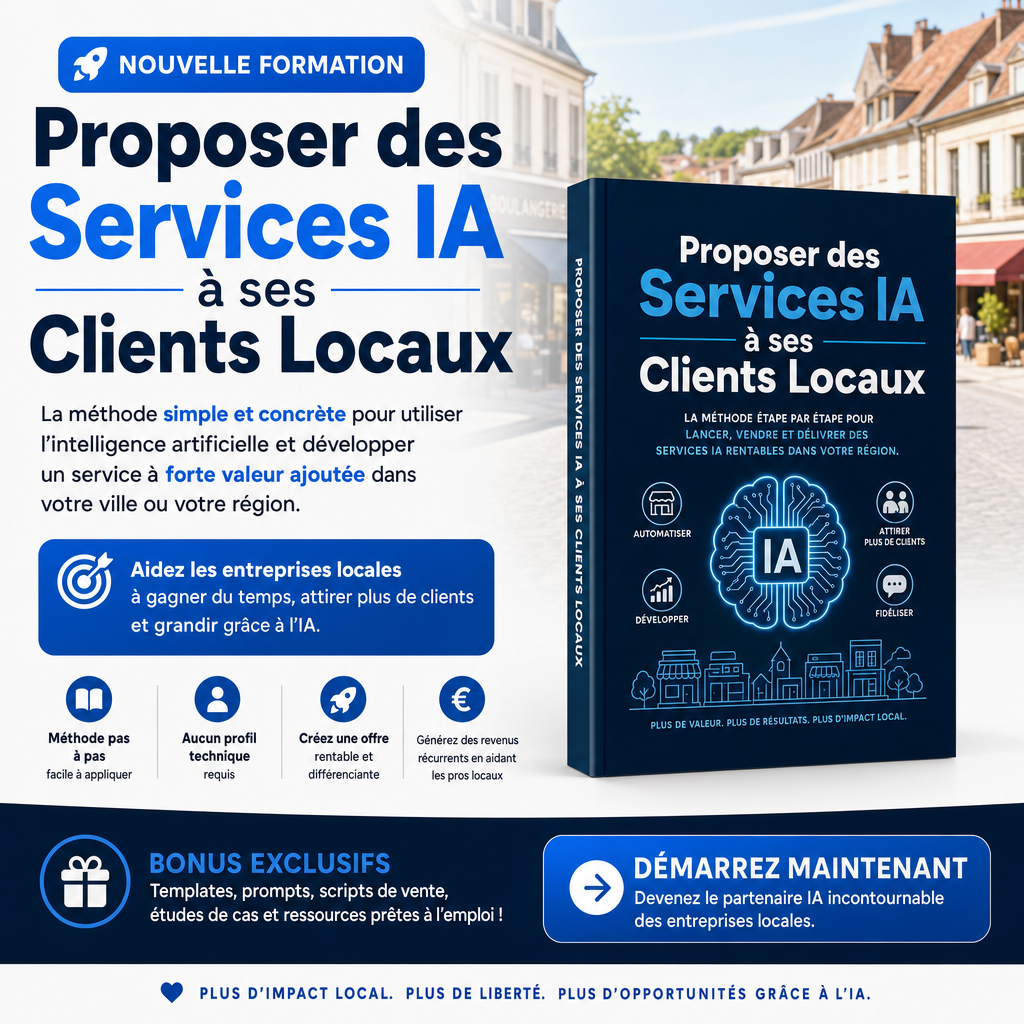 Proposer des Services IA à ses Clients Locaux