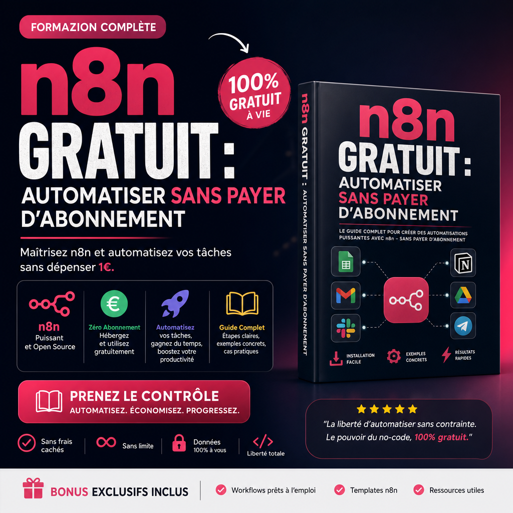 n8n Gratuit : Automatiser sans Payer d'Abonnement
